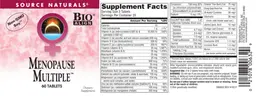 Label for Menopause Multiple