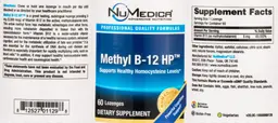 Label for Methyl B-12 HP