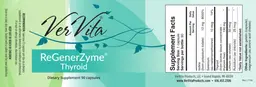 Label for ReGenerZyme Thyroid