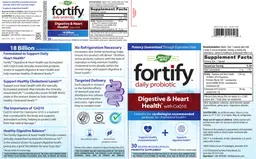 Label for Fortify Digestive & Heart Health