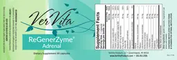 Label for ReGenerZyme Adrenal