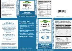 Label for Krill Oil