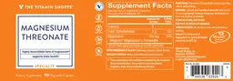 Label for Magnesium Threonate