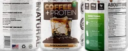 Label for Coffee & Protein Moccachino