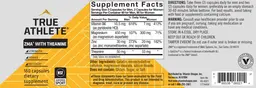 Label for ZMA with Theanine