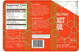 Label for XCT Oil