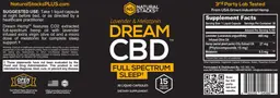 Label for Dream CBD