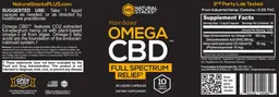 Label for Omega CBD
