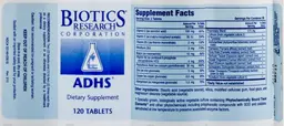 Label for ADHS