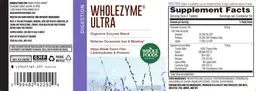 Label for Wholezyme Ultra
