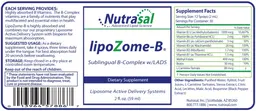 Label for LipoZome-B
