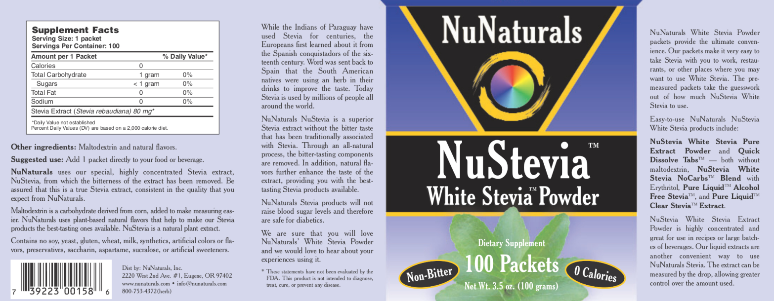 Label for NuStevia