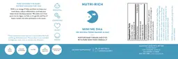 Label for Mini Me DHA 100 mg