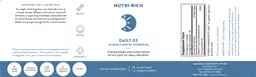 Label for Daily D3 50 mcg (2,000 IU)