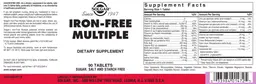 Label for Iron-Free Multiple