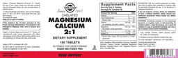 Label for Chelated Magnesium Calcium 2:1