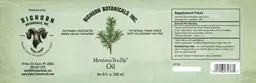 Label for Montana YewTip Oil