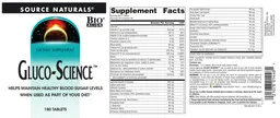 Label for Gluco-Science