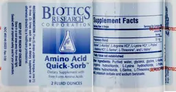 Label for Amino Acid Quick-Sorb