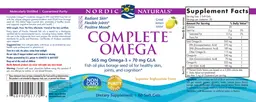 Label for Complete Omega Lemon
