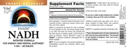 Label for NADH 5 mg