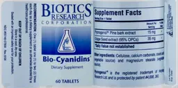 Label for Bio-Cyanidins