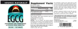 Label for EGCG