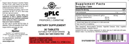 Label for gPLC Glycine Propionyl L-Carnitine