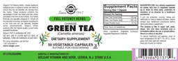 Label for Chinese Green Tea