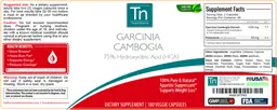 Label for Garcinia Cambogia