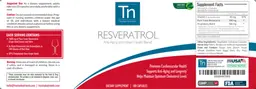Label for Resveratrol