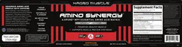 Label for Amino Synergy Orange