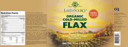 Earth Source Organic Cold-Milled Flax