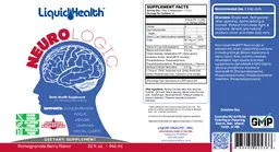 Label for NeuroLogic Pomegranate Berry Flavor