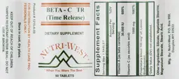 Label for Beta-C TR (Time Release)