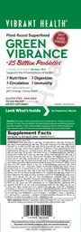 Label for Green Vibrance