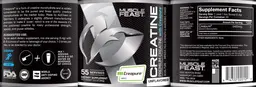 Label for Creatine Unflavored