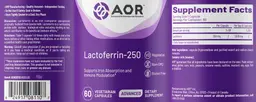 Label for Lactoferrin-250