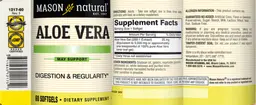 Label for Aloe Vera
