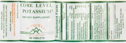Label for Core Level Potassium