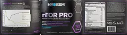 Label for mTor Pro Blue Raspberry
