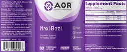 Label for Maxi Boz II