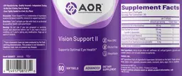 Label for Vision Support II