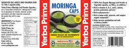 Label for Moringa Caps