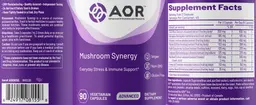 Label for Mushroom Synergy