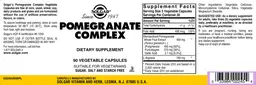 Label for Pomegranate Complex