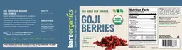 Label for Goji Berries