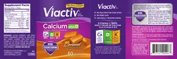 Label for Calcium plus D Caramel