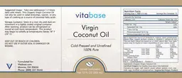 Label for Virgin Coconut Oil