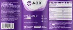 Label for Ortho Sleep